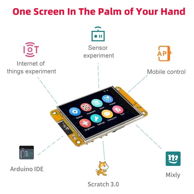 1 pz Schermo ESP32 Touch Screen LCD TFT da 2,8 pollici 240 * 320 WiFi BT per Arduino LVGL