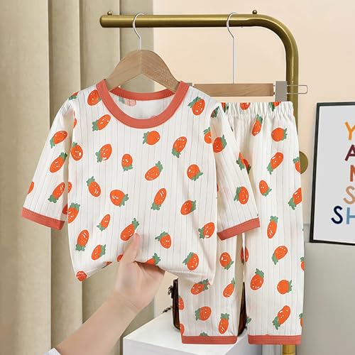 Toddler Girls 𝐏ajama Set 2PC Cotton 𝐒𝐥𝐞𝐞𝐩wear | Long Sleeve T-Shirt & Pants | 𝐋𝐨ungewear Outfits for Girls2