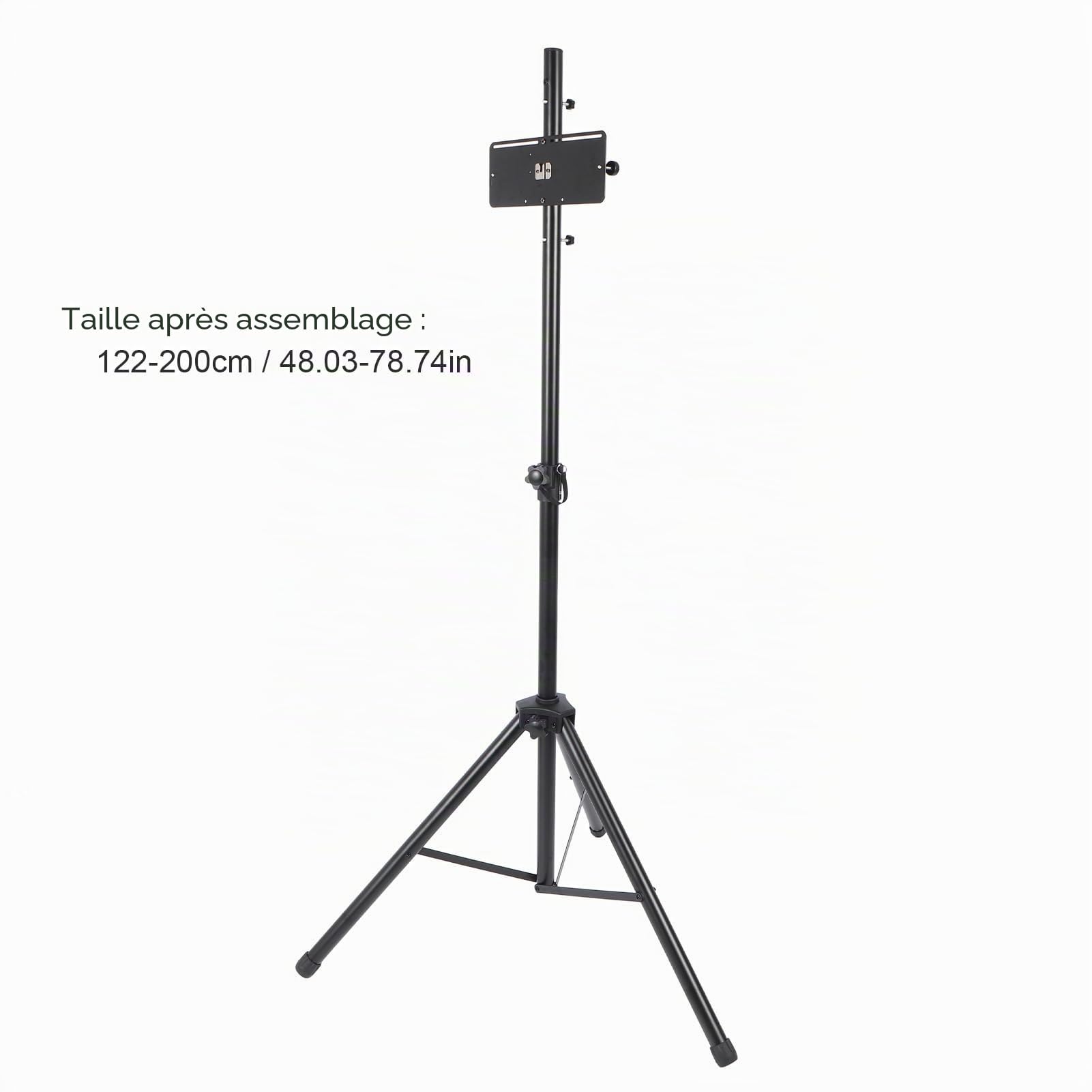 Sxhlseller Support de Fléchettes en Acier Inoxydable, Support Portable à Hauteur Réglable, Conception Stable et Robuste, Poids 4400g