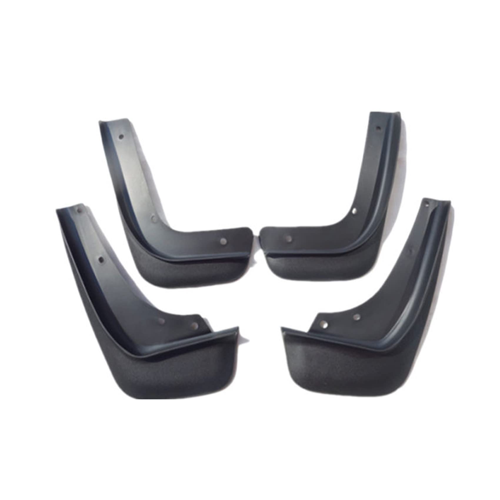 Set Auto Paraspruzzi per Volvo C30 2010-2019, Parafanghi Anteriore Posteriore Parafango Gomma Mud Flap Guardie Splash Auto Accessorio Protettivo Con Viti Di Montaggio 4 Pezzi Kit