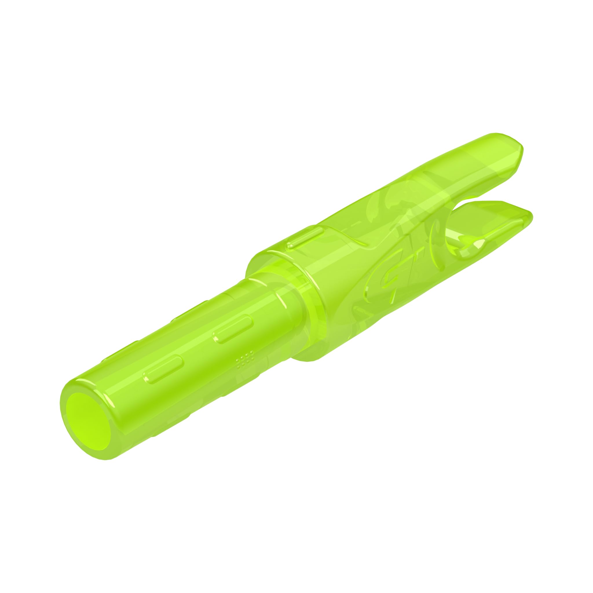 Encoches Accu-Tough Gold Tip 5.04 mm vert fluo corrigez la déviation de vos tirs
