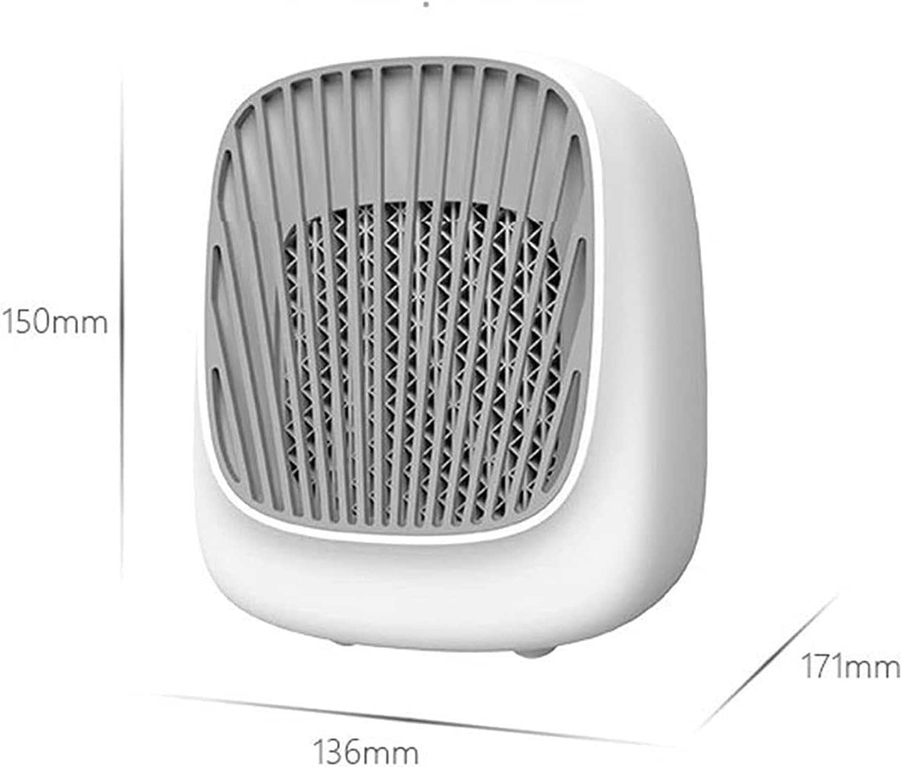 Portable Air Conditioner Personal Evaporative Cooler Air Conditioner Fan Cordless Rechargeable Personal Air Cooler for Room and Office