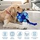 mizikuu Schnüffelball für Hunde, Schnüffelteppich Sicheres Material Interaktives Hundespielzeug Tragbare Schnüffelspielzeug Waschbar Futtermatte Geruchstraining für Kleine Mittelgroße Hunde, Blau