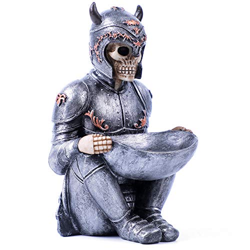 Medieval Viking Skull Desktop Storage