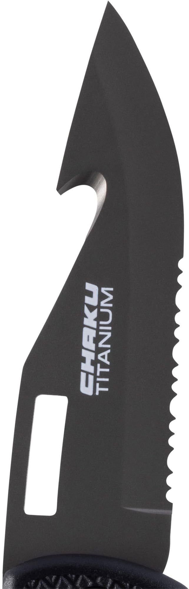 CRESSI Chaku Knife - Cuchillo de Buceo con Doble Hoja Lisa y Dentada, Ideal para Buceo y Apnea, Talla Única, Adulto Unisex