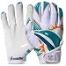 NFL Miami Dolphins Youth Receiver Gloves,White,Medium