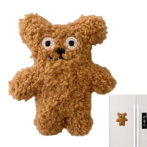 クマのぬいぐるみ冷蔵庫ステッカー - 装飾用冷蔵庫用マグネット,ゴム製ソフトマグネット キッチンパーティー デイケアセンター 教室 コーヒー クマのぬいぐるみ 冷蔵庫用マグネット Aoyitaf