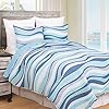 C&F Home Sea Waves Seawaves Blue Ocean Coastal Full/Queen 3 Piece Beach Reversible Coverlet Quilt Set with 2 Standard…