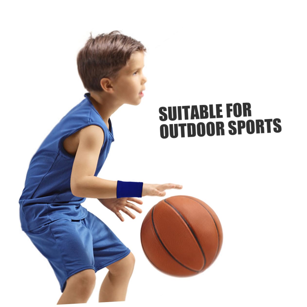 BESPORTBLE 6 Paia Di Polsini Per Bambini Fasce Antisudore Per Polsi Protezione Per Il Supporto Della Mano Adolescenti Fascia Per Il Polso Supporto Per Il Polso Sportivo Supporto Elastico Per