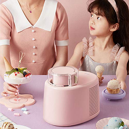 LTLCLZ Klein Speiseeisbereiter Elektrisch Eismaschine 500Ml Komplett Automatisch Speiseeismaschine Kind DIY… – Bild 6