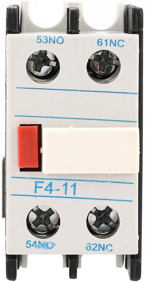 Open and Closed Auxiliary, Lightweight Block Suitable for One Normal Open and One Normal Closed Auxiliary Block Suitable for AC Contactor CJX2