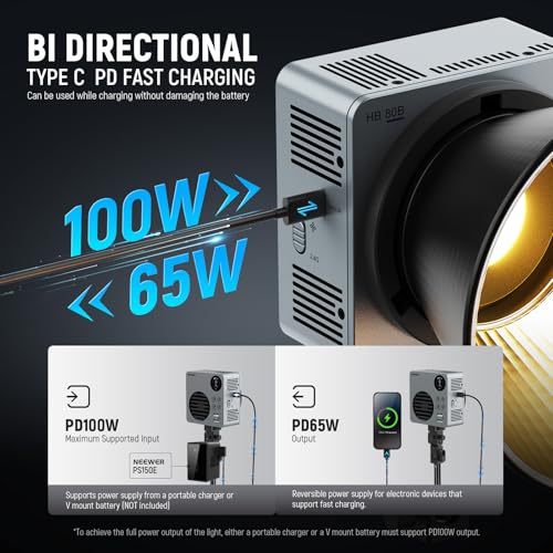 NEEWER HB80B 80W 撮影用ライト LEDビデオライト の商品画像 5