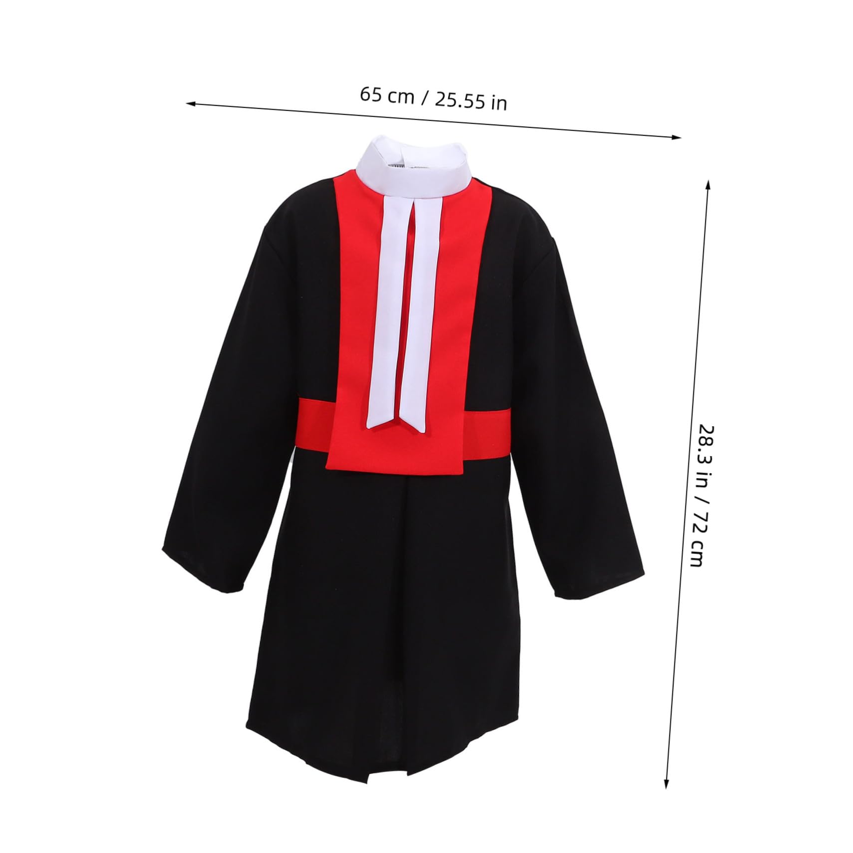 Holibanna Disfraz Infantil de Juez Unisex con Peluca y Martillo para Rol y Fiesta Talla para Accesorios de Cosplay para Desarrollo y Diversión