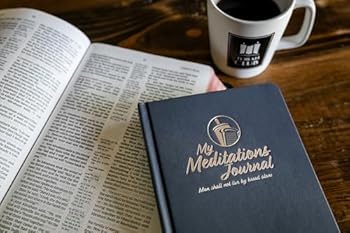 Hardcover My Meditations Journal (Mediterranean [Blue]) Book