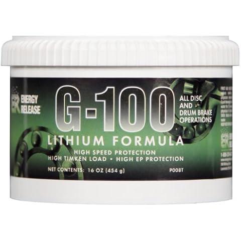Energy Release P008T G-100 High Speed Lithium Grease Tub - 16 oz. Cover