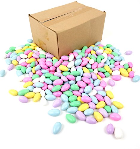 Jordan Almonds - Candy Coated - Assorted, 5 lbs Frustration Free Packaging