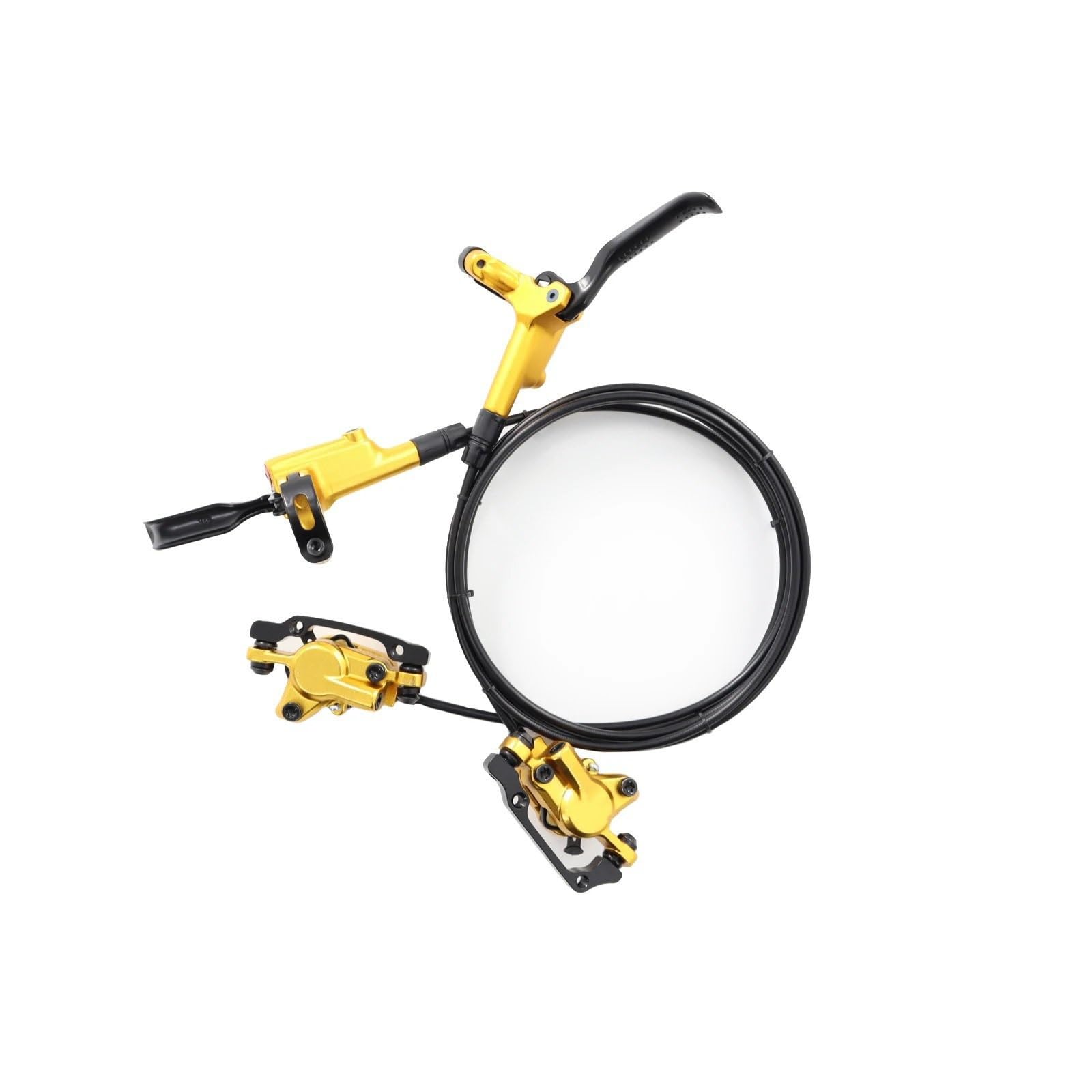 Tambor Trasero para Bicicleta Freno de Disco hidráulico para, Piezas de 2 pistones para MTB, Pinza de Rotor 160mm, Juego de Frenos de Aceite Delantero y Trasero de 1000mm y 1800mm