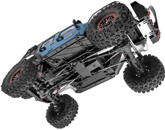 WL 104010 Blue RC Model Crawler RTR 1/10 2.4G 4WD 2CH 2.4 GHz with Light and Sound