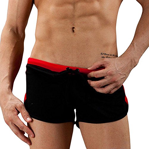Zacoo Herren Boxershorts G-Cup Kurze Sport Shorts NK03 Gr. M Schwarz Cover