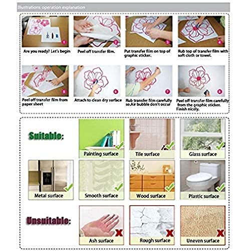 Shisha Bar Wandaufkleber Shisha Shop Wandtattoo Raumdesign Wandbild Muster Selbstklebend Beweglich 58X42Cm – Bild 3