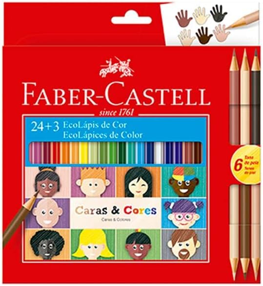 Desconto Amazon Lápis De Cor Faber-Castell Ecolápis Caras &Amp; Cores 1 51Sgbnu7Rel. Ac Sl1000