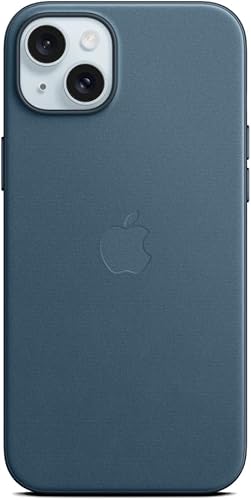 Apple Coque en Tissage Fin avec MagSafe pour iPhone 15 Plus - Bleu Pacifique ​​​