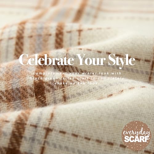 Image of CALVIN & OLIVIA Lightweight Ultra-Soft Scarf - Perfect Holiday Gift for Men & Women