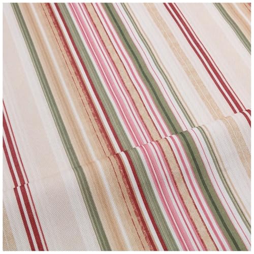 Tissu toile teint marron au mètre pour rideaux coussins et assises 145cm