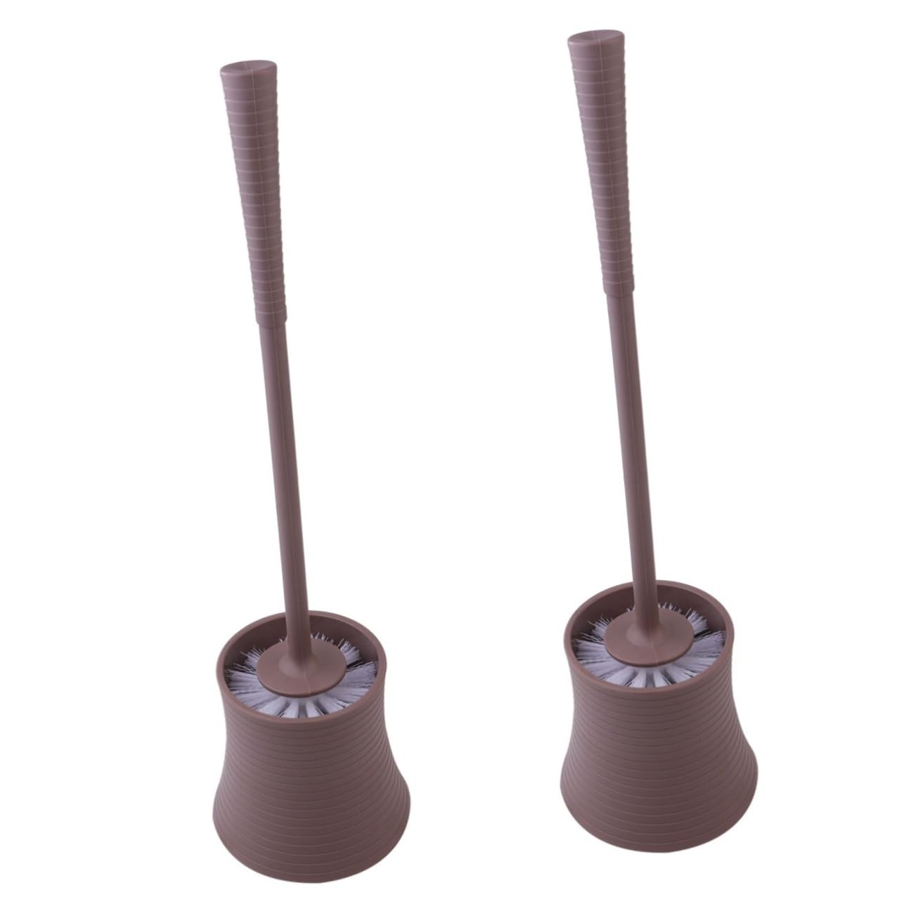 Brosse pour cuvette des toilettes accessoires nettoyants ménagers plastique propre lot de 2
