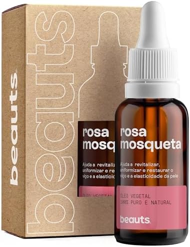 Óleo de Rosa Mosqueta - Puro, Uniformizador, Hidratante e Antioxi...