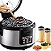 fohapfam Pearl Tapioca Cooker, pentola perlata ad Alta capacità da 16 Litri Pentola Boba Completamente Automatica con Rivestimento Antiaderente per Negozio di tè al Latte Commerciale, caffetteria
