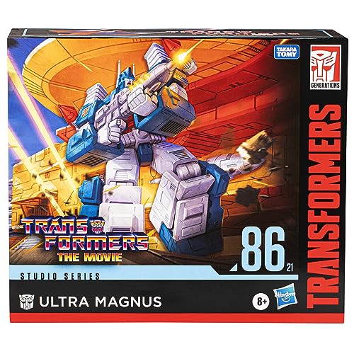 transformers toys studio series commander the the movie 86-21 ultra magnus toy 95-inch action figure for boys and girls ages 8 and up