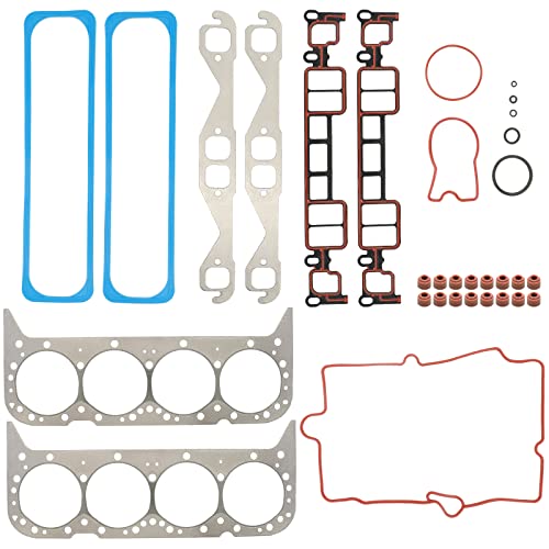 Image of Head Gasket Set Compatible with Chevy GMC Savana Express 1500 2500 3500 1999-2002, Tahoe Yukon C /K1 /2 /3500 Suburban; Cadillac Escalade 1999-2000, Workhorse P30 2002, Hummer 1996