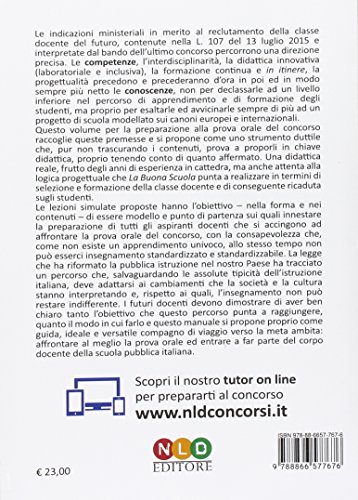 Lezioni simulate di sostegno. Concorso orale