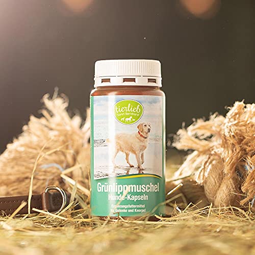tierlieb Grünlippmuschel Hunde-Kapseln | 150 Kapseln