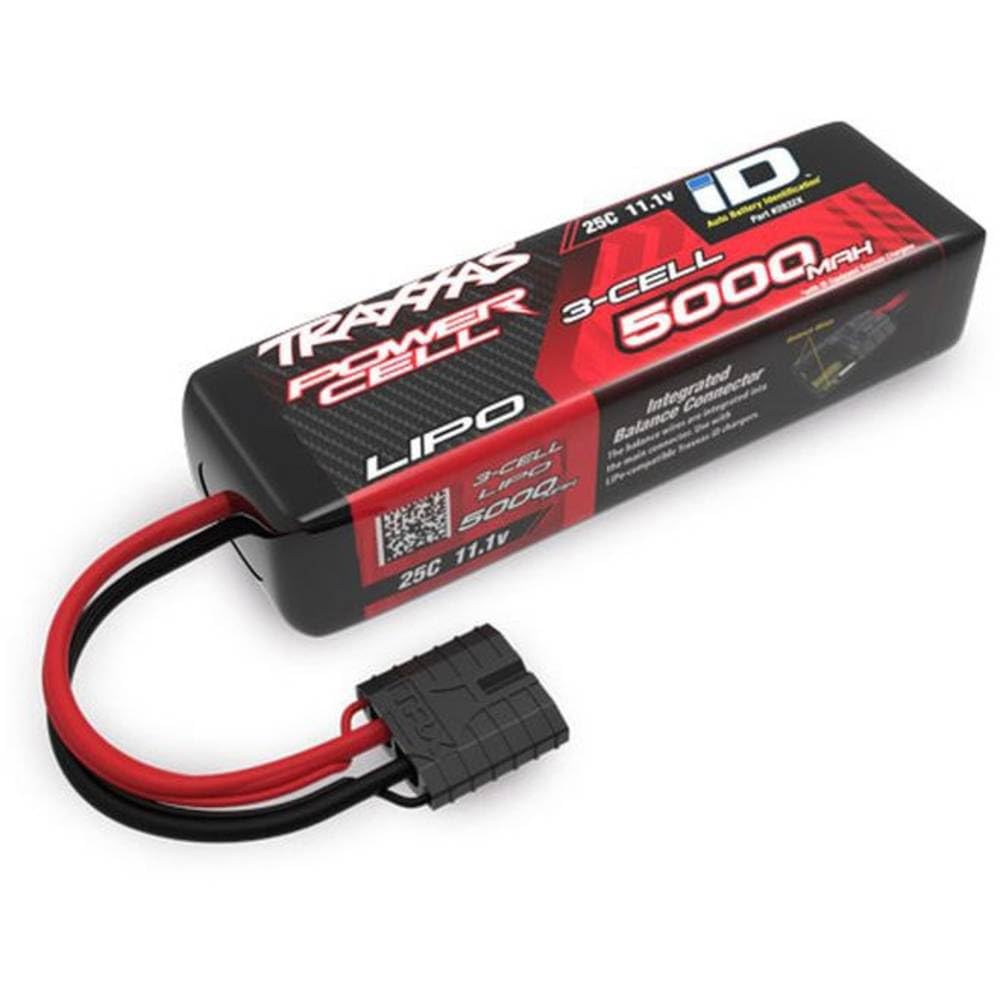 Traxxas Batería recargable LiPo 11.1 V 5000 mAh Número de celdas: 3 25 C Softcase Traxxas iD
