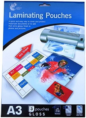 A3 Laminating Pouches - 426mm x 303mm - Pack of 3