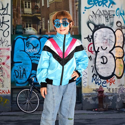 Disfraz Retro Hip Hop 80s para niños de 6-8 años miniatura 5