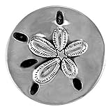 Ginger Snaps SAND DOLLAR SN21-13 Interchangeable Jewelry Snap Accessory