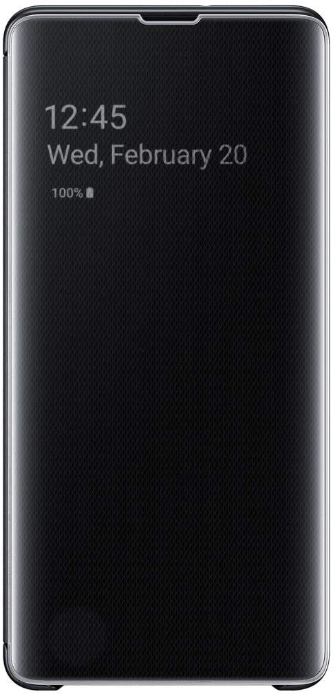 Amazon.com: Samsung Galaxy Official Genuine S10+ S-View Flip Clear