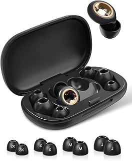 Ear Plugs for Sleeping 45DB Noise Cancelling: Ultra-Comfy Reusable Noise-Reducing Earplugs for Concerts & Travel & Snoring-Silicone Hearing Protection Earbuds with 8 Eartips