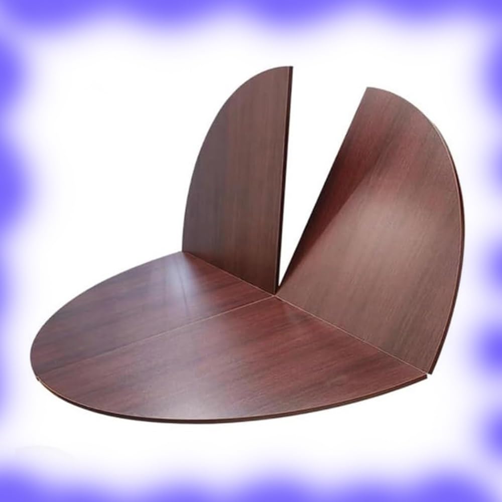 Table ronde pliante 120 cm portable et légère pour repas et événements