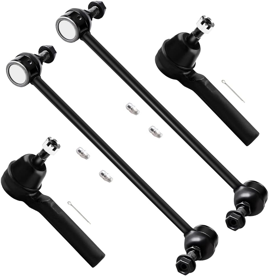 SCITOO Front Suspension Kit with Outer Tie Rod Ends and Sway Bar Links