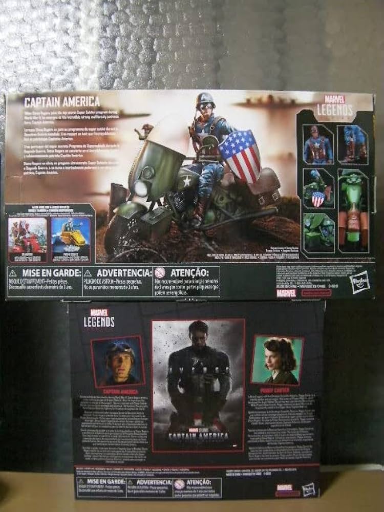 Amazon.co.jp | 未開封 マーベルレジェンド キャプテンアメリカ ペギー