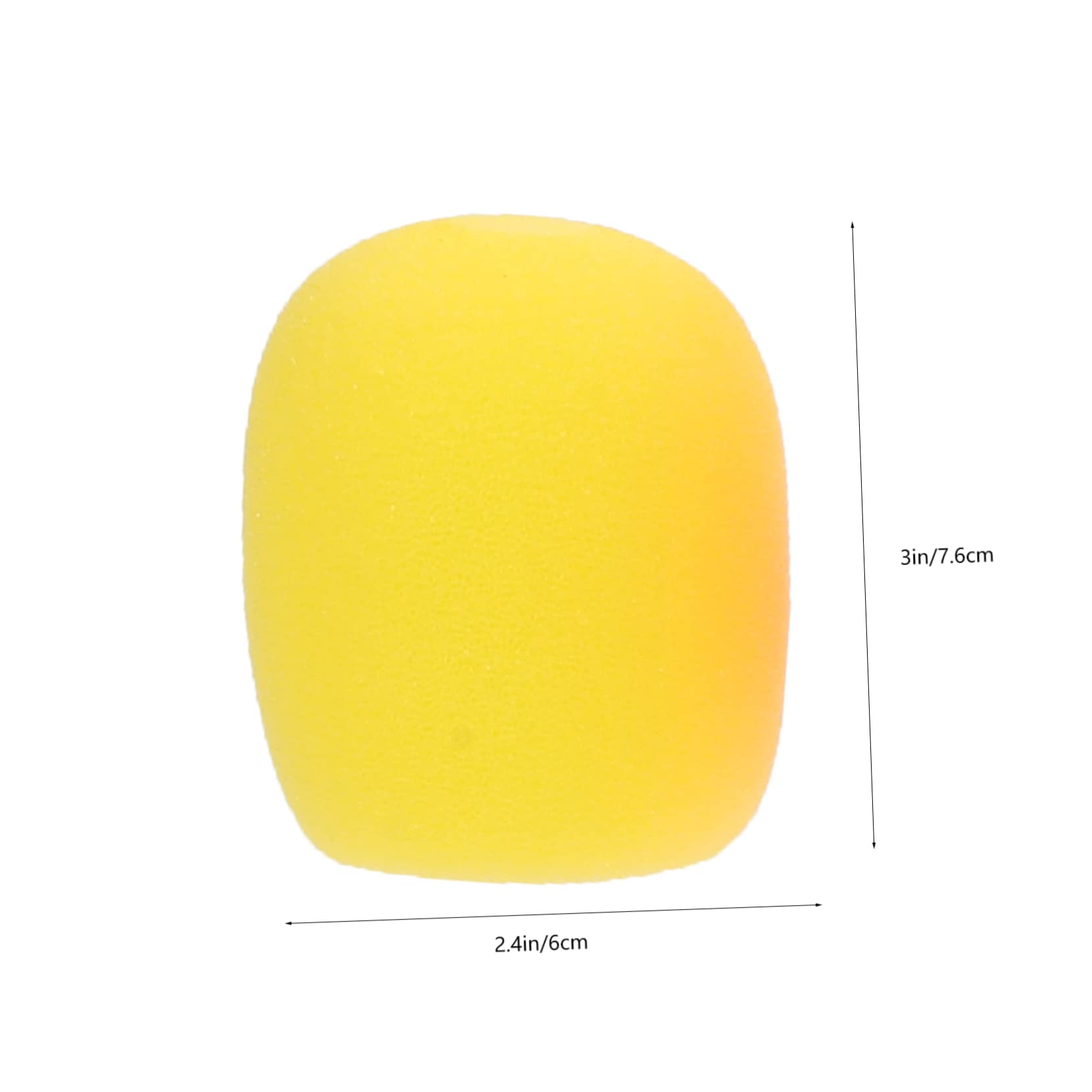 SEWACC 10Pcs Microphone Covers Thick Sponge Mic Protection Sleeves for Ktv Conference Stage Interviews Spray Noise Reduction Fits Microphones