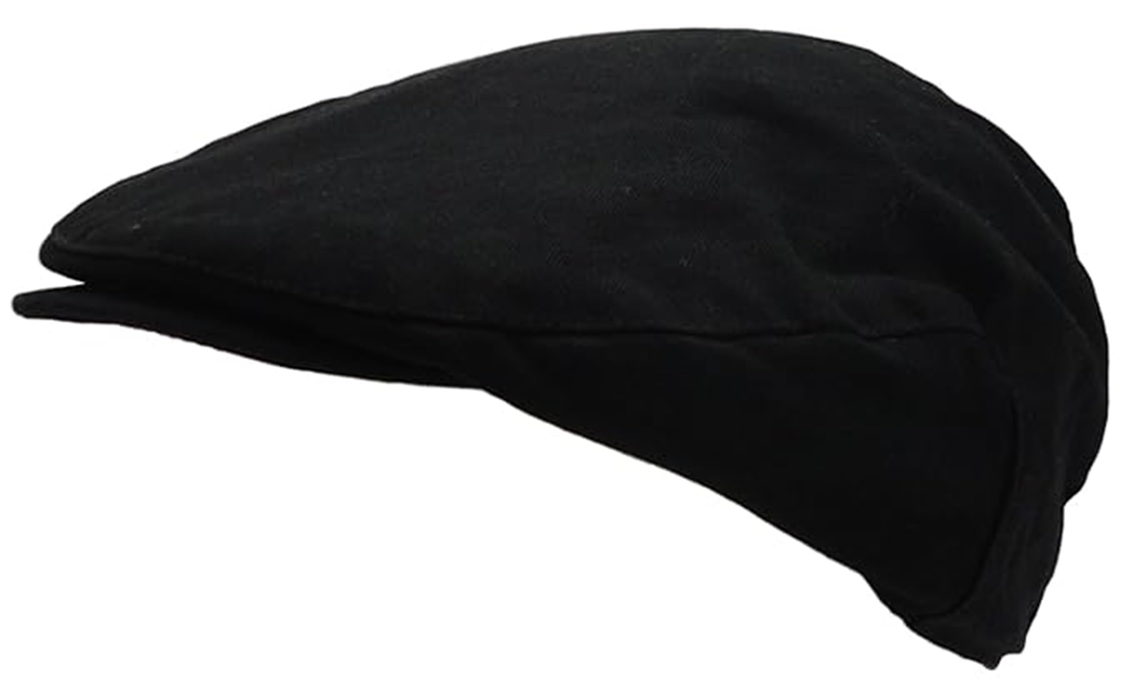 Cotton Casual Golf Flat Cap & Hats for Mens Black Free Size,-image-9