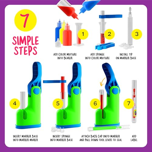 Marker Making Kit for Kids - Arts and Crafts for Kids Ages 6 7 8 9 10 11 12 Year Old - Crafts for Girls 8-12 - Girl Birthday Gift - Summer Activities - Art Craft Kits Gifts Toys Age 6-8, 8-12 - Image 5