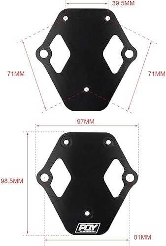 Miniatura 2 de Soporte de aluminio de la bobina de ignición del billet para la bobina de los SS 8207 del lanzador de MSD