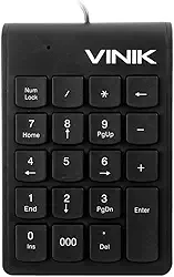 TECLADO NUMÉRICO USB DYNAMIC 20 TECLAS CABO 1.8M PRETO - DT91 – VINIK
