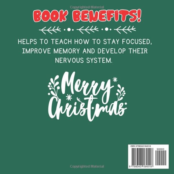 My First Christmas, High Contrast Baby Book for Newborns 0-12 Months | Stocking Stuffers for Boys & Girls: 100 Cute Black and White Images to Develop ... Essentials for Infants (Babys 1st Xmas) image 3